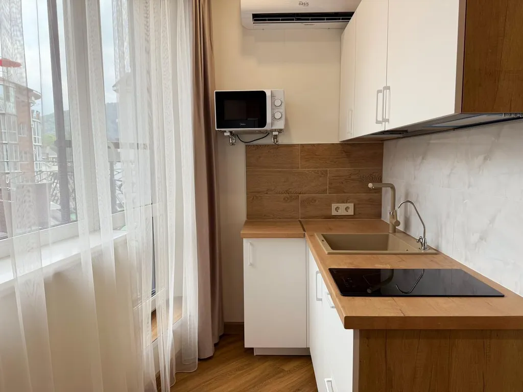 Апартаменты с террасой для четверых, 3 минуты до пляжа