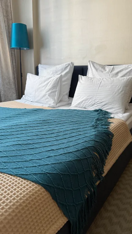 Уютная большая 1- комнатная квартира в центре города в новом доме