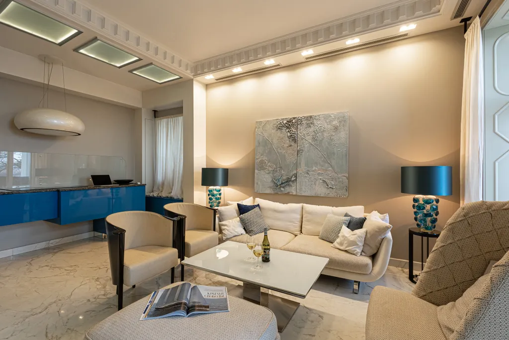 Апартаменты Аэрос с террасой и видом на море