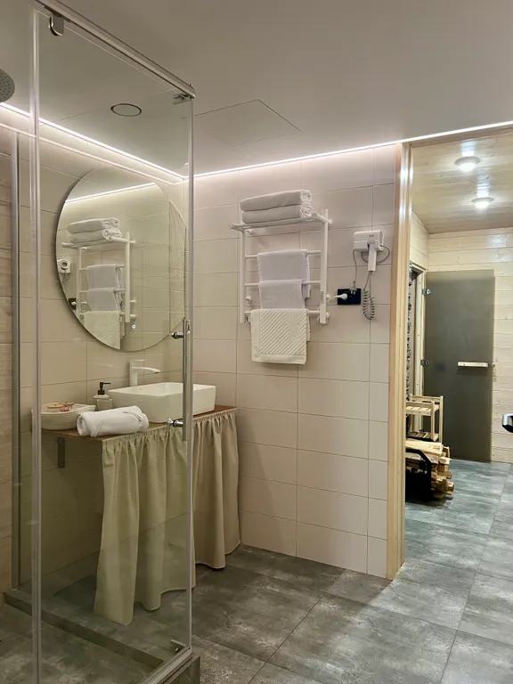 Коттедж Уютный дом Поле с баней на дровах и сибирским чаном — Лопатино