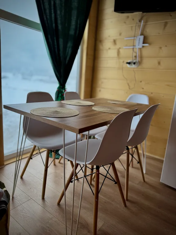 Барнхаус шикарным видом на горы