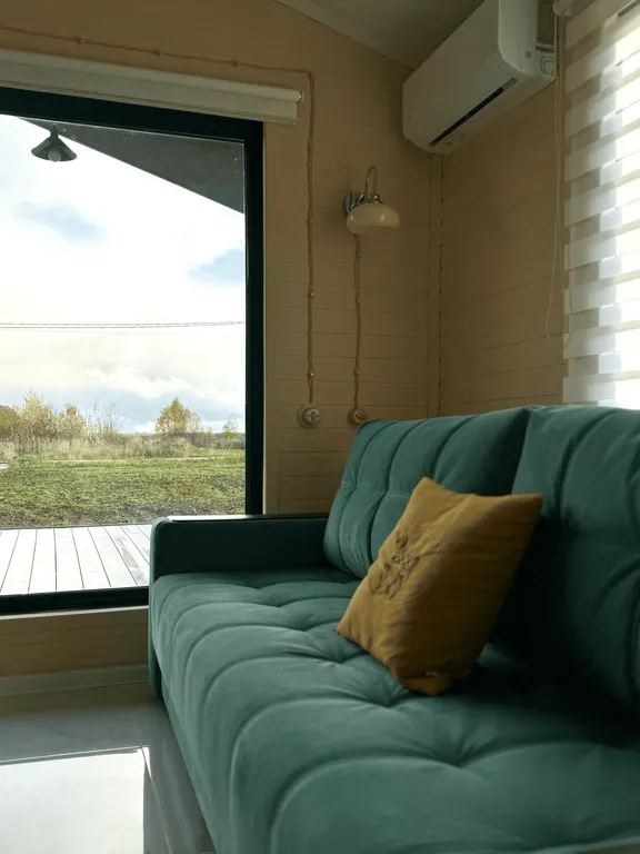 Домик для отдыха с видом на большую воду