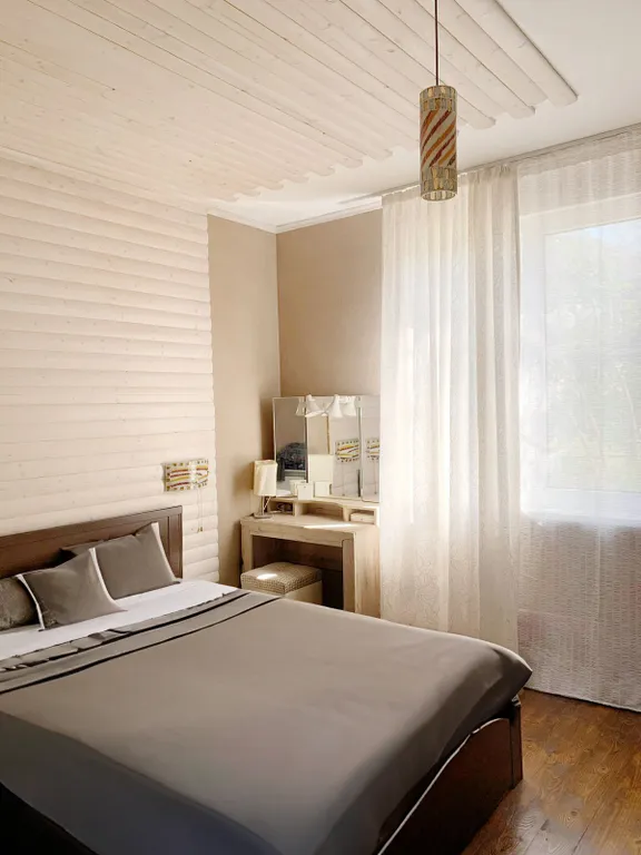 Уютный дом с просторной территорией