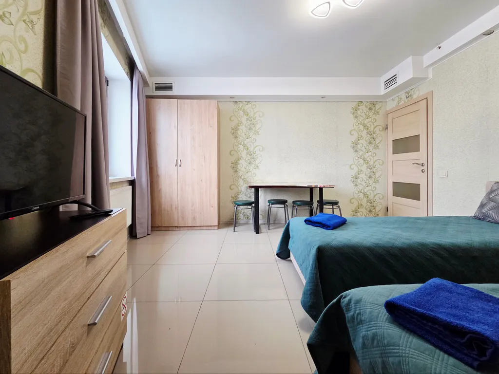 Двухкомнатная просторная квартира до 5 человек