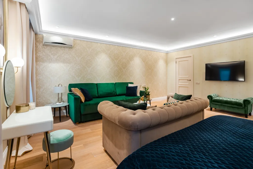 Апартаменты на 5 этаже исторического дома