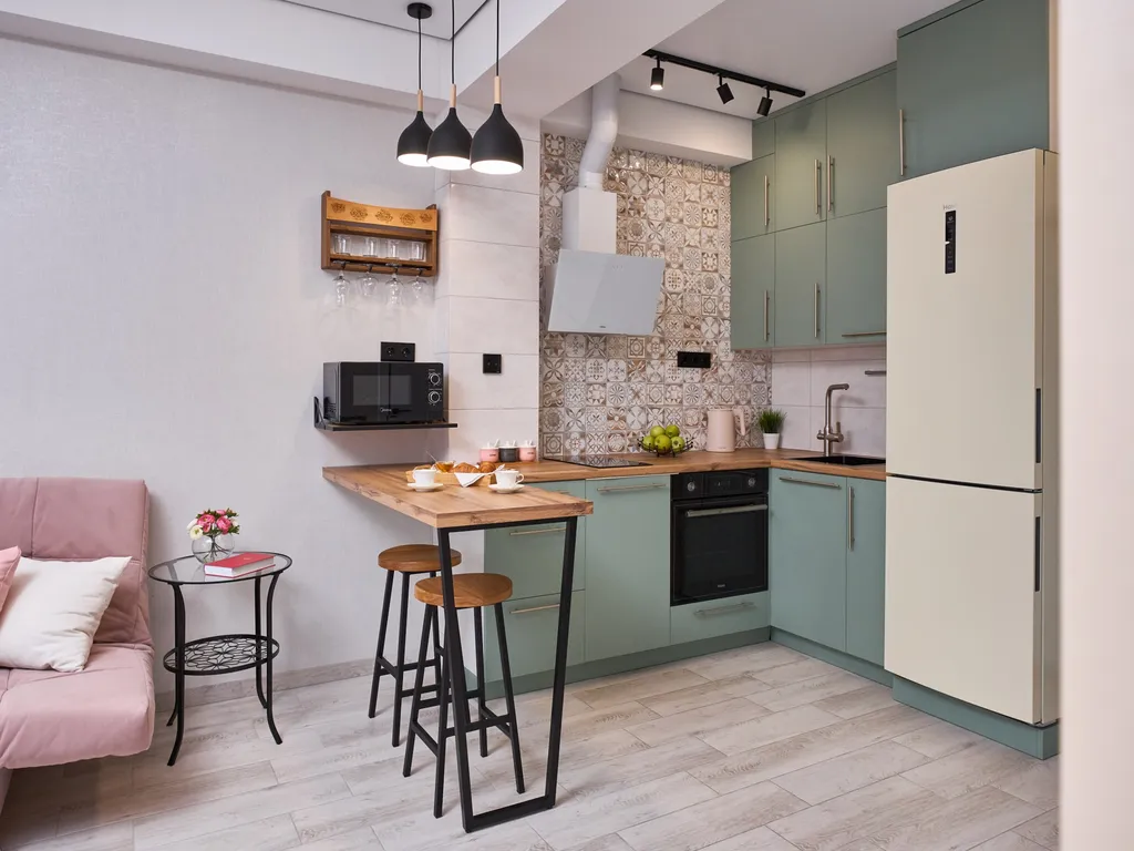 Квартира с балконом и видом на море Фестивальный ЛаМар 4