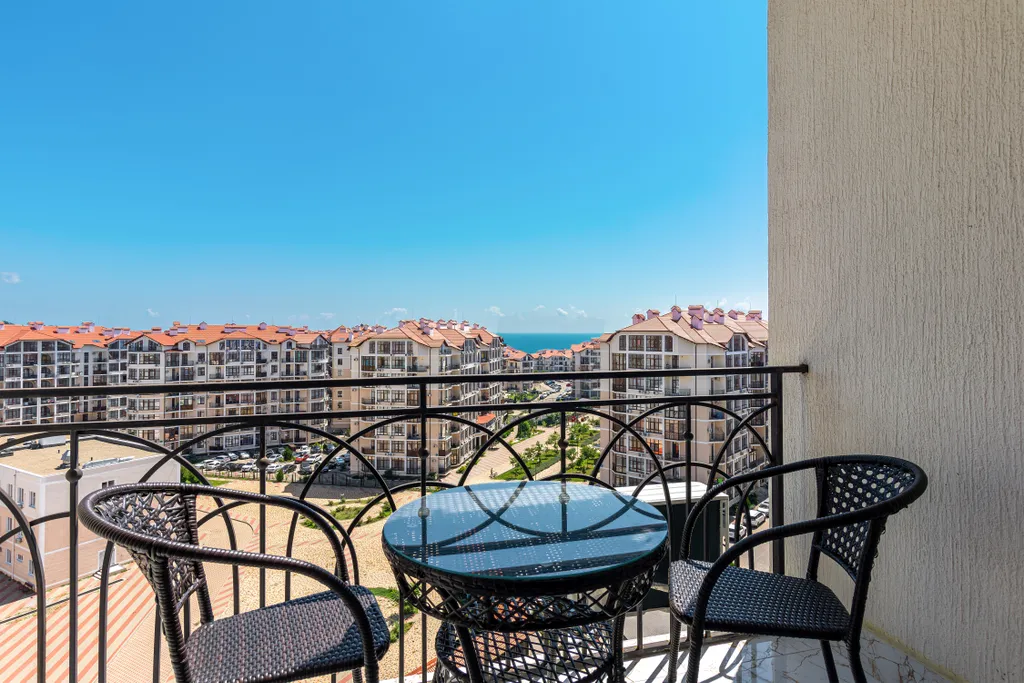 Квартира Квартира Красивый вид на море и город — Геленджик