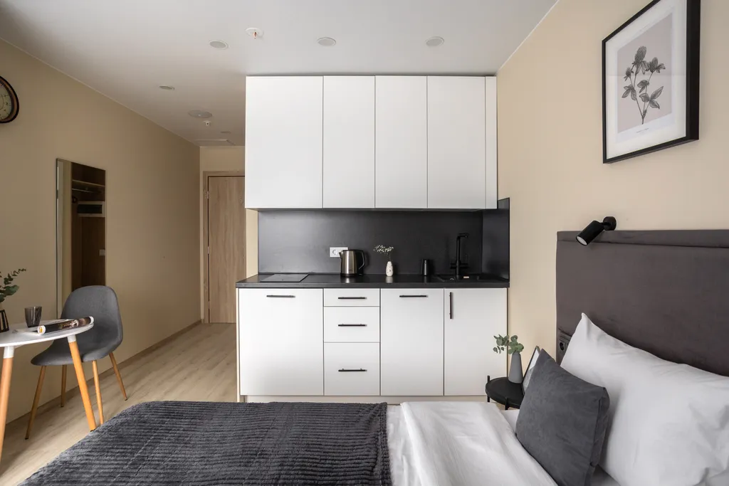 Квартира Уютные апартаменты рядом с метро — Санкт-Петербург