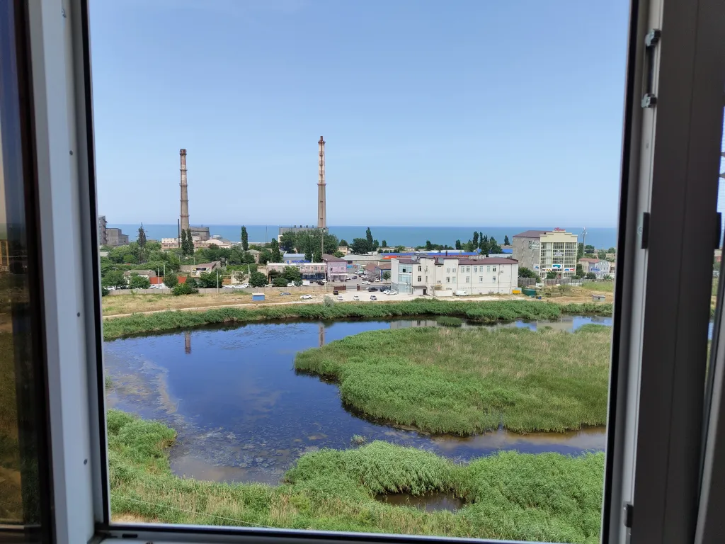 Квартира 1-комнатная квартира с видом на море и озеро — Махачкала