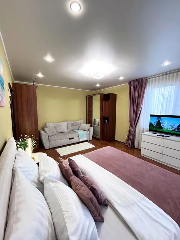 Уютная квартира в 10 минутах езды от центра в новом доме