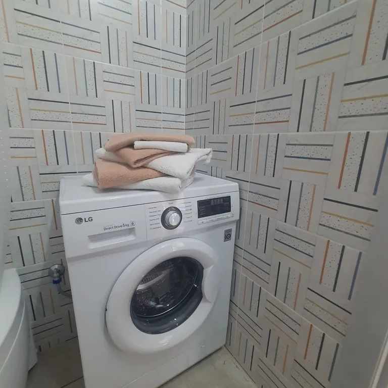 Уютная однокомнатная квартира в новом доме с видом на горы