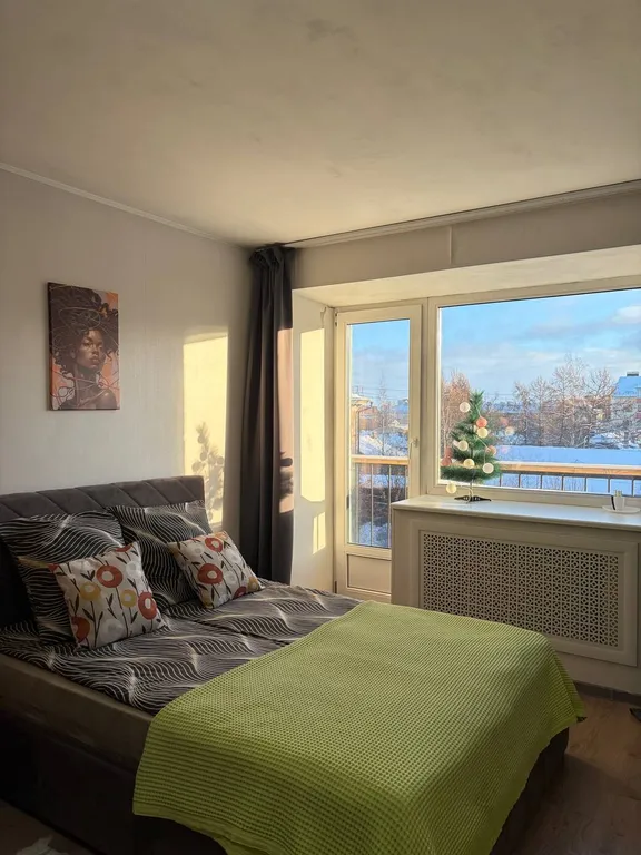 Уютная студия в центре с балконом