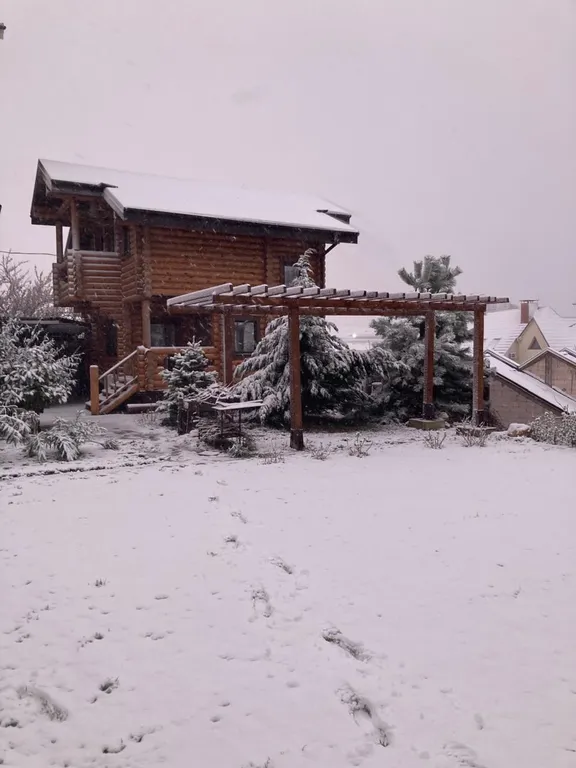 Сруб у моря