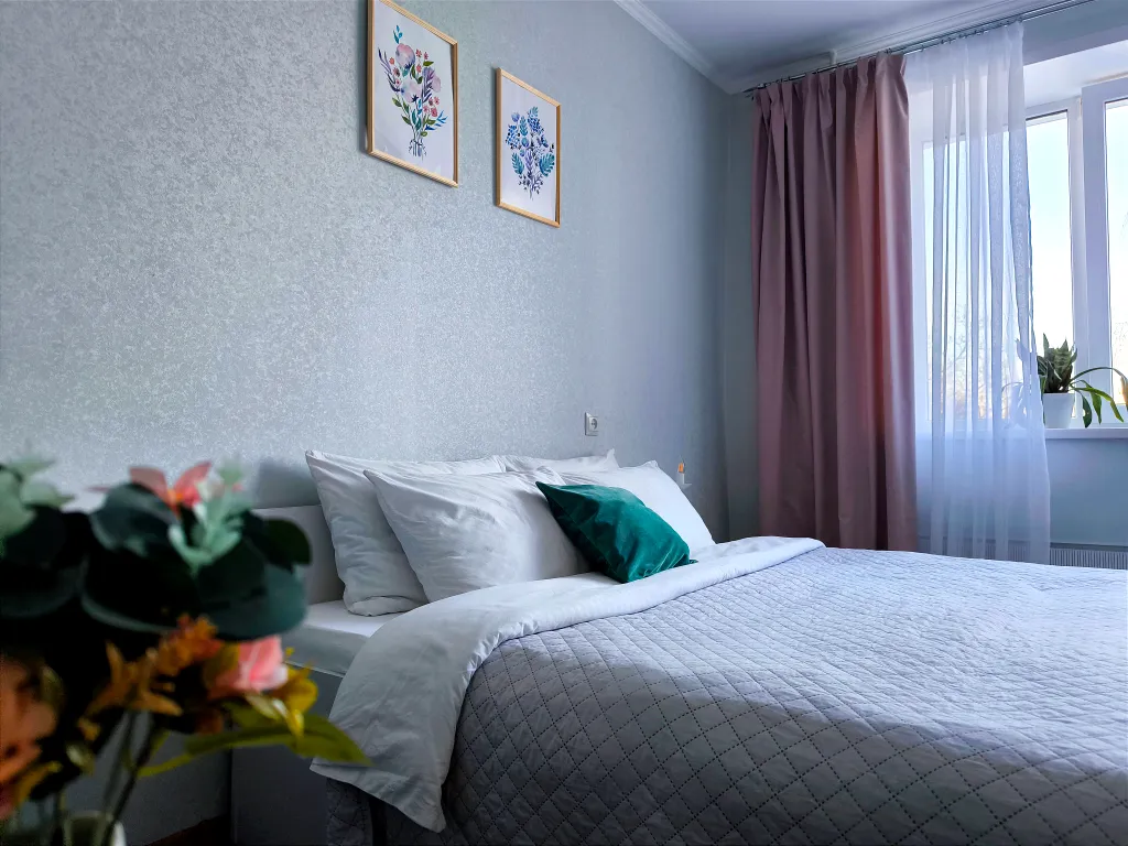 Просторная двухкомнатная квартира рядом с бизнес-центром Plaza