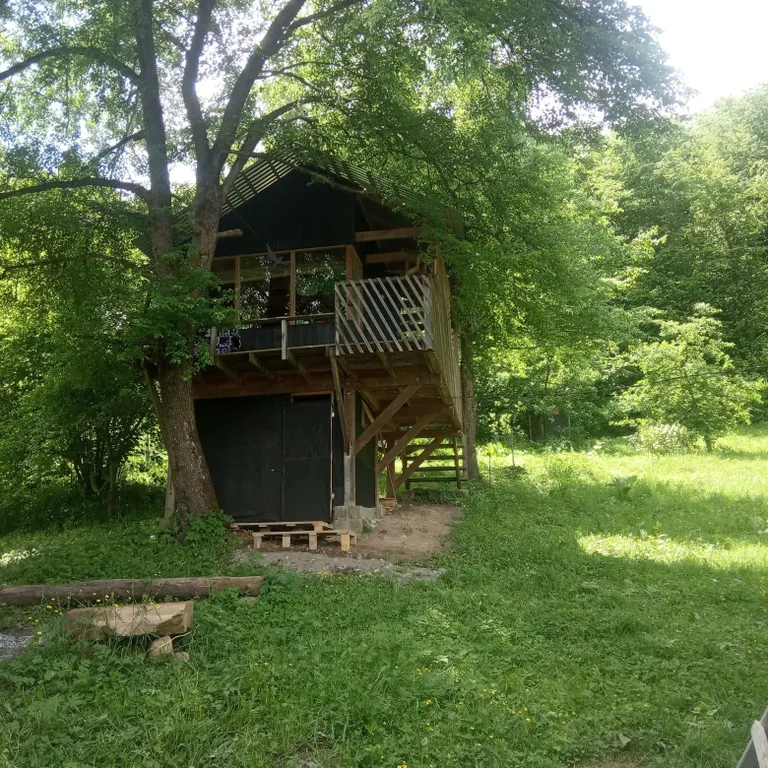 Дом на сваях