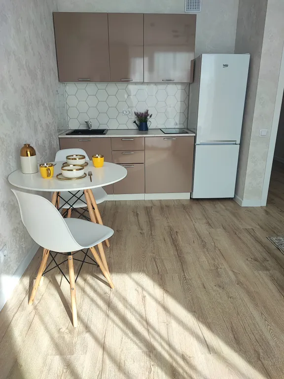 Новая студия в ЖК Гелиос с тренажёрным залом