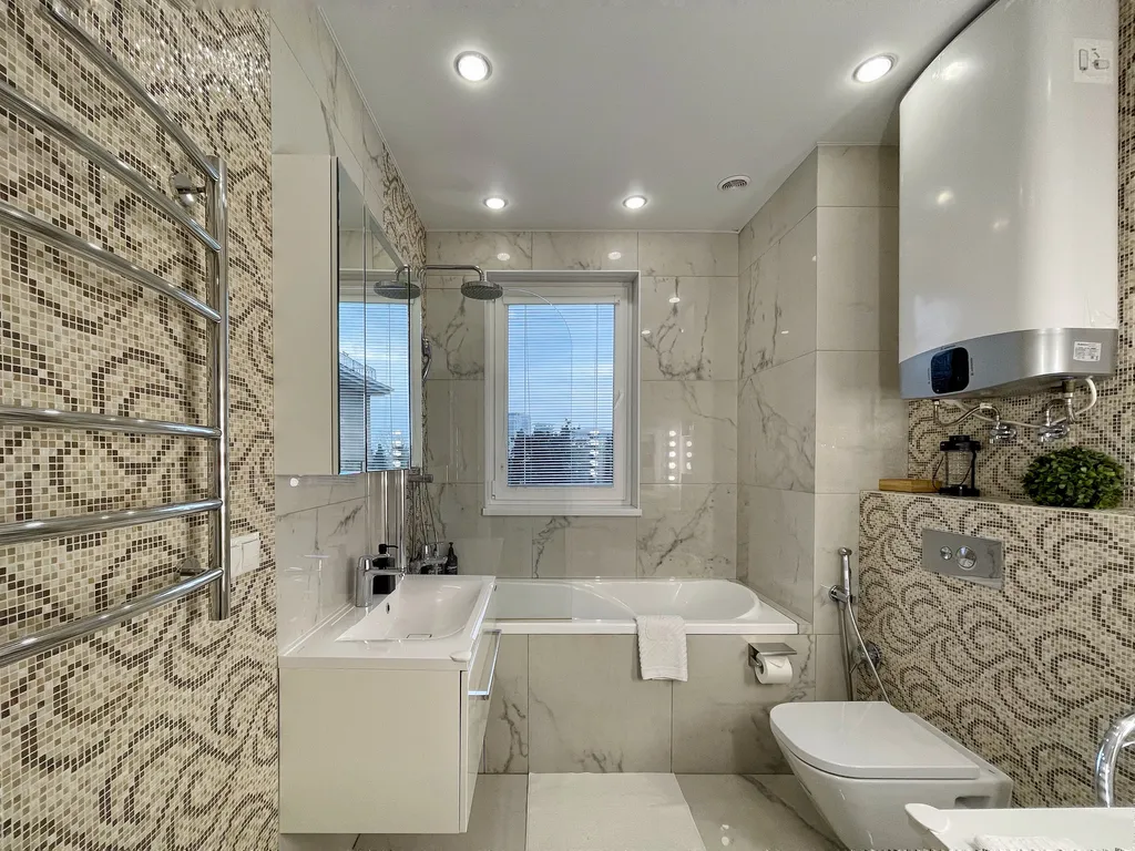 Квартира Апартаменты Grand-Marina Premier с балконом и видом на пальмовую аллею — Сочи