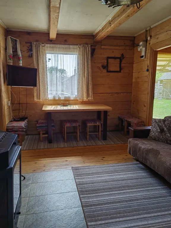 Солнечный домик в беловежской пуще без соседства, баня, озера, экскурсии