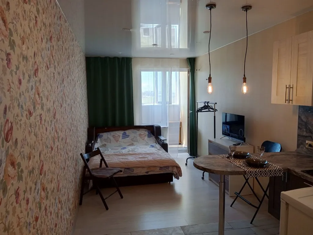 Уютная студия с красивым видом