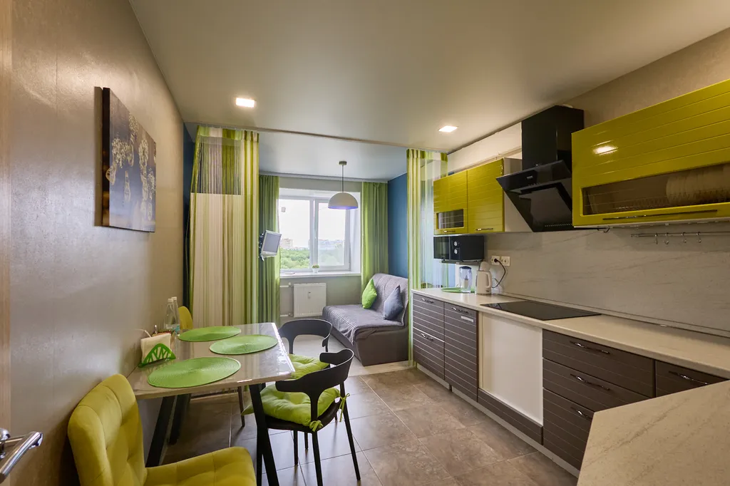 Квартира с видом на храм в самом центре активного отдыха