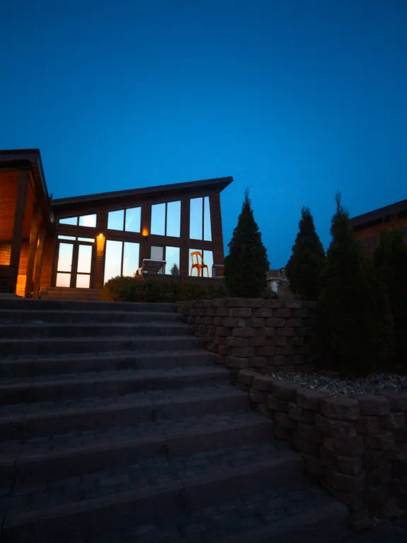 Апартаменты с горячим бассейном и видом на горы