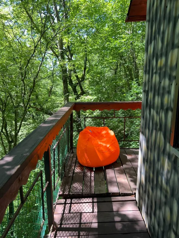 Вилла парящая над лесом