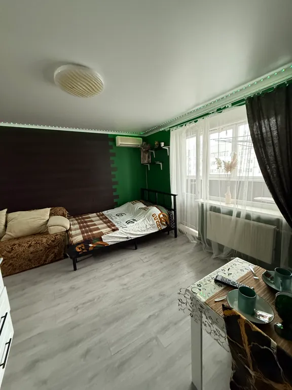 Уютная студия на Зеленом логе