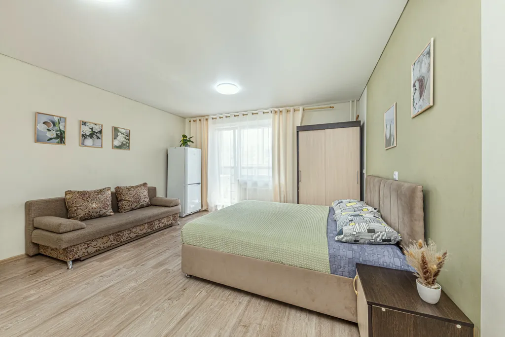 Уютная студия рядом с ЧелГУ в современном м-не Академ Riversaide