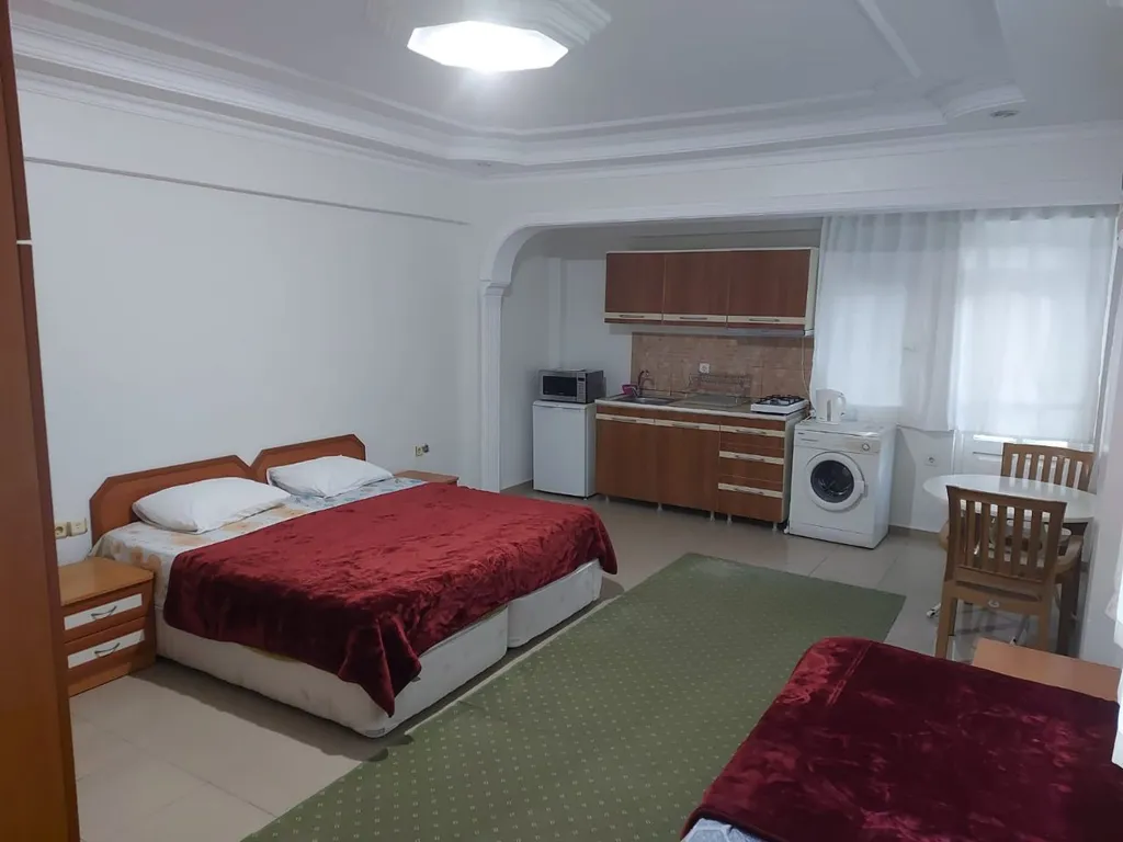 Номер со своей кухонной зоной