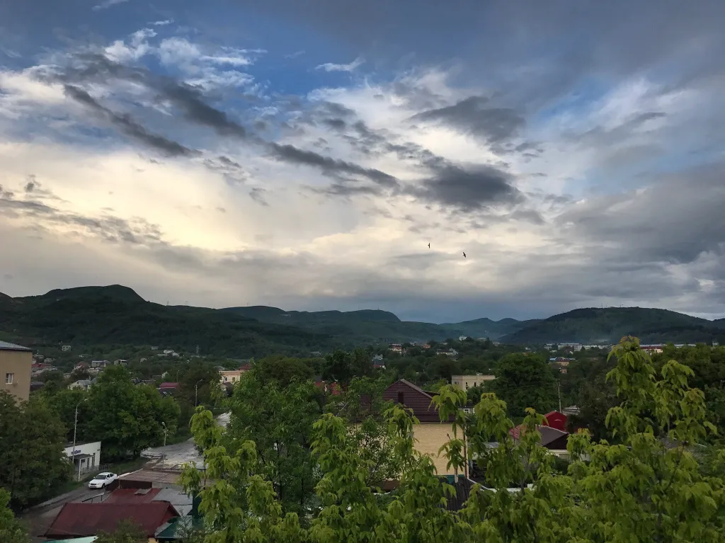 Квартира с видом на горы
