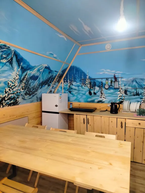 Коттедж Уютный дом с видом на горы — Шерегеш