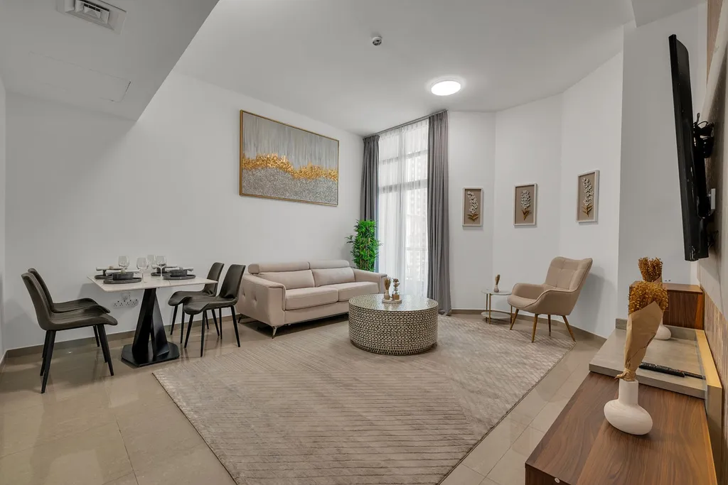 Квартира уютная с 1 спальней в районе Dubai Marina