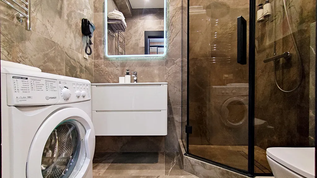 Студия с персональным выходом к шезлонгам - и вы любуетесь горами