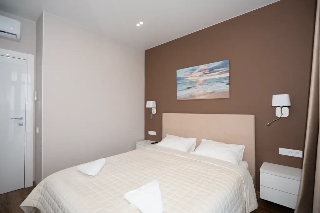 Дизайнерские апартаменты LS-LUX-ORANGE в ЖК Крымская Резиденция