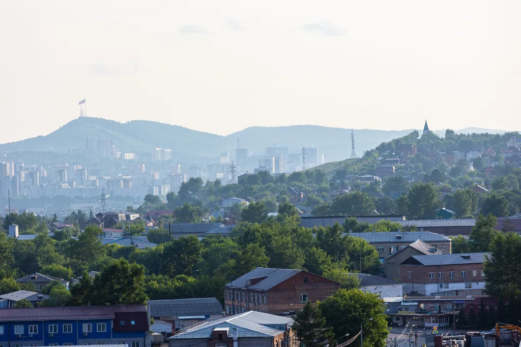 Квартира Квартира Комфортная студия в престижном ЖК Медео — Красноярск