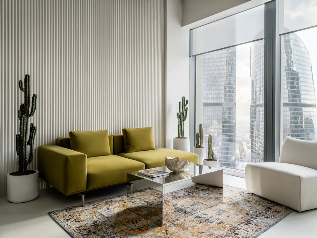 Квартира Стильный апартамент с видом на башни — аренда посуточно в Москва