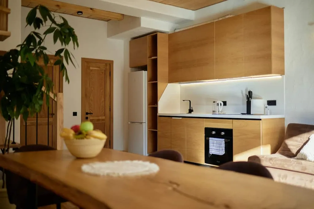 Дуплекс в стиле шале с сауной