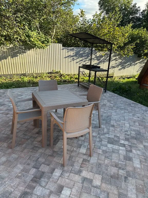 Коттедж Коттедж Шале с 1 спальней, кухня-гостиная с диваном и ванной комнатой — Мезмай