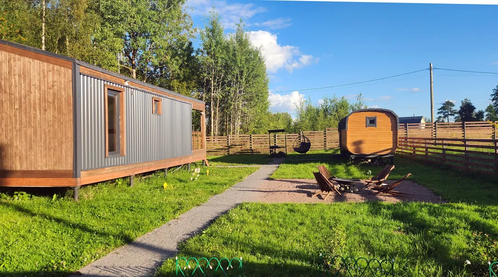 Дом с 2 спальнями и баней рядом с Коробицыно