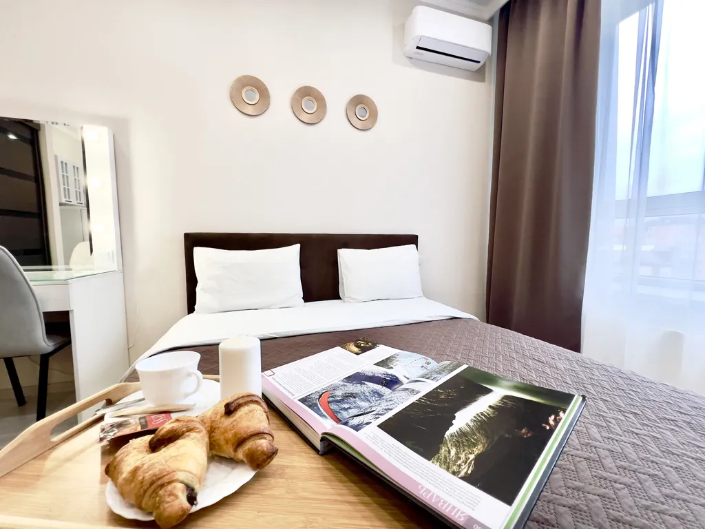 Апартамент делюкс в клубном доме Vivaldi возле Набережной