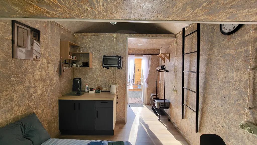 Дачный домик Tiny gray house