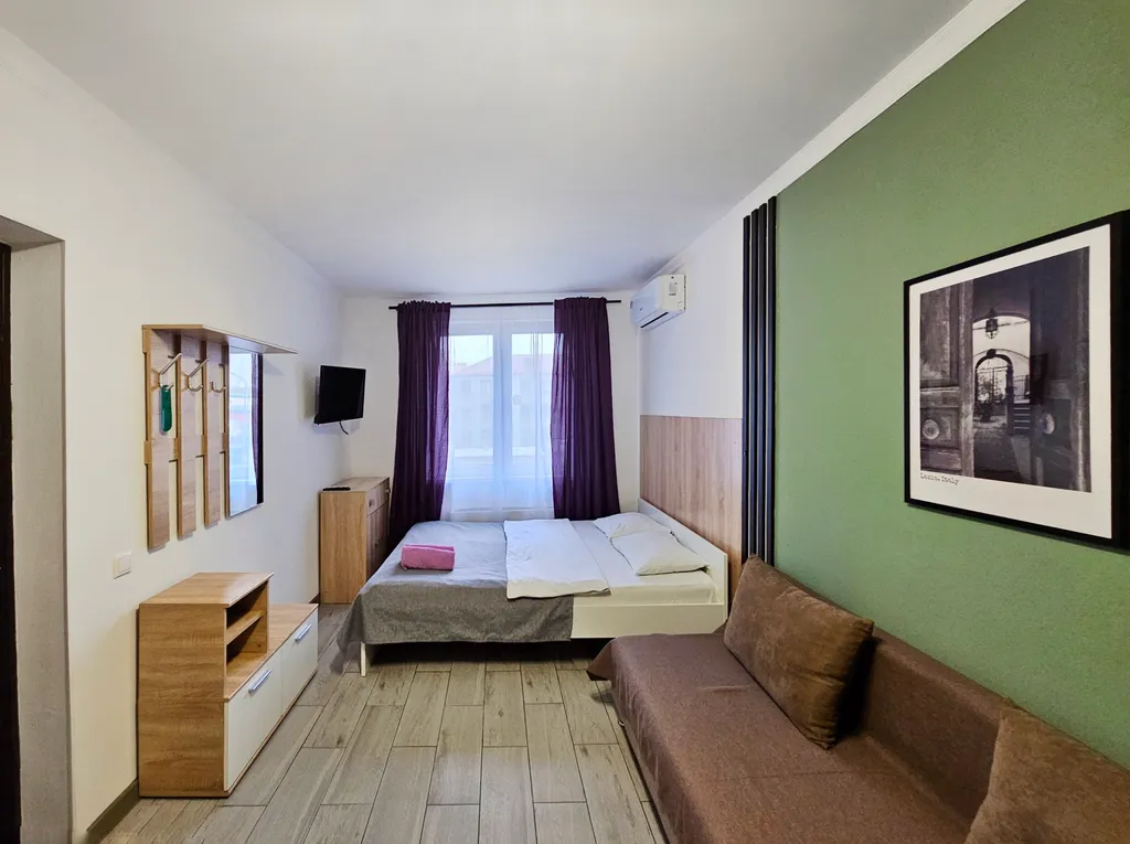 Стильная студия с кондиционером у станции МЦД