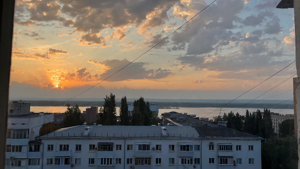 Эконом с видом на Волгу, рядом с набережной и пляжем