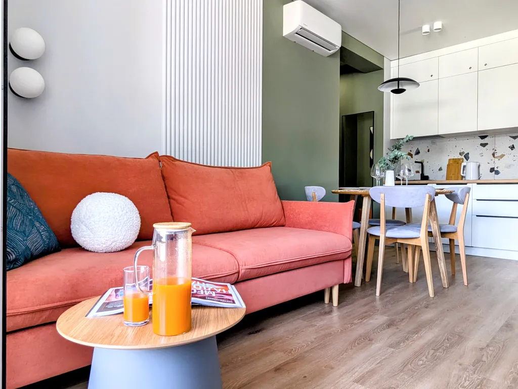 Новая квартира с видовым балконом и лыжной комнатой