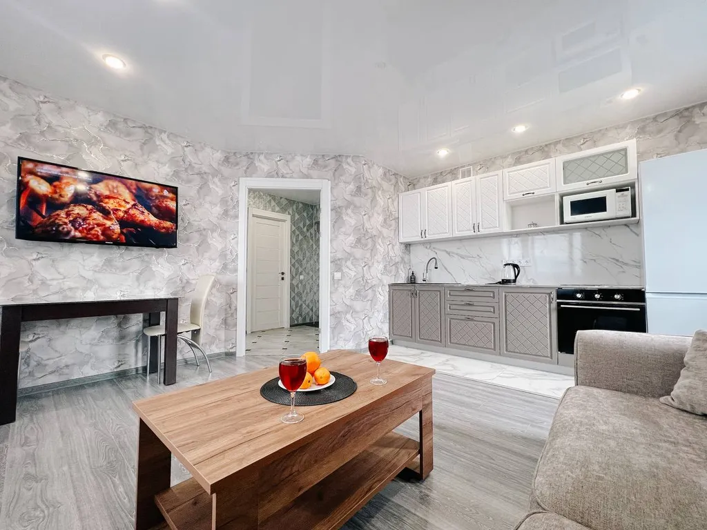 Апартаменты с дизайнерским ремонтом в самом центре города