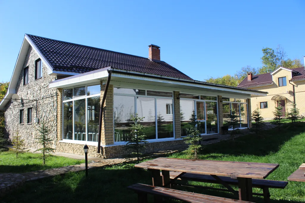 Vip дом с бассейном и сауной, рыбалка, мото прокат, SPA, банкеты