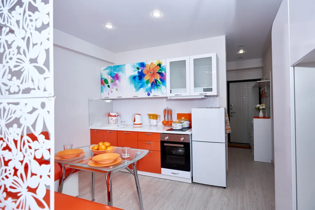 Оранжевый апартамент в ЖК Каравелла Португалии