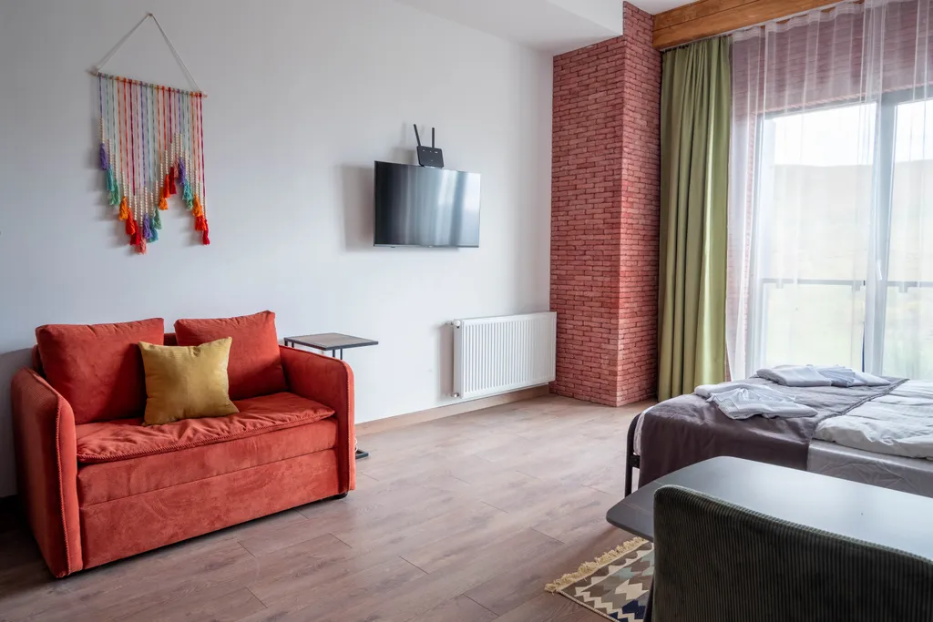 Апартамент с видом на горы