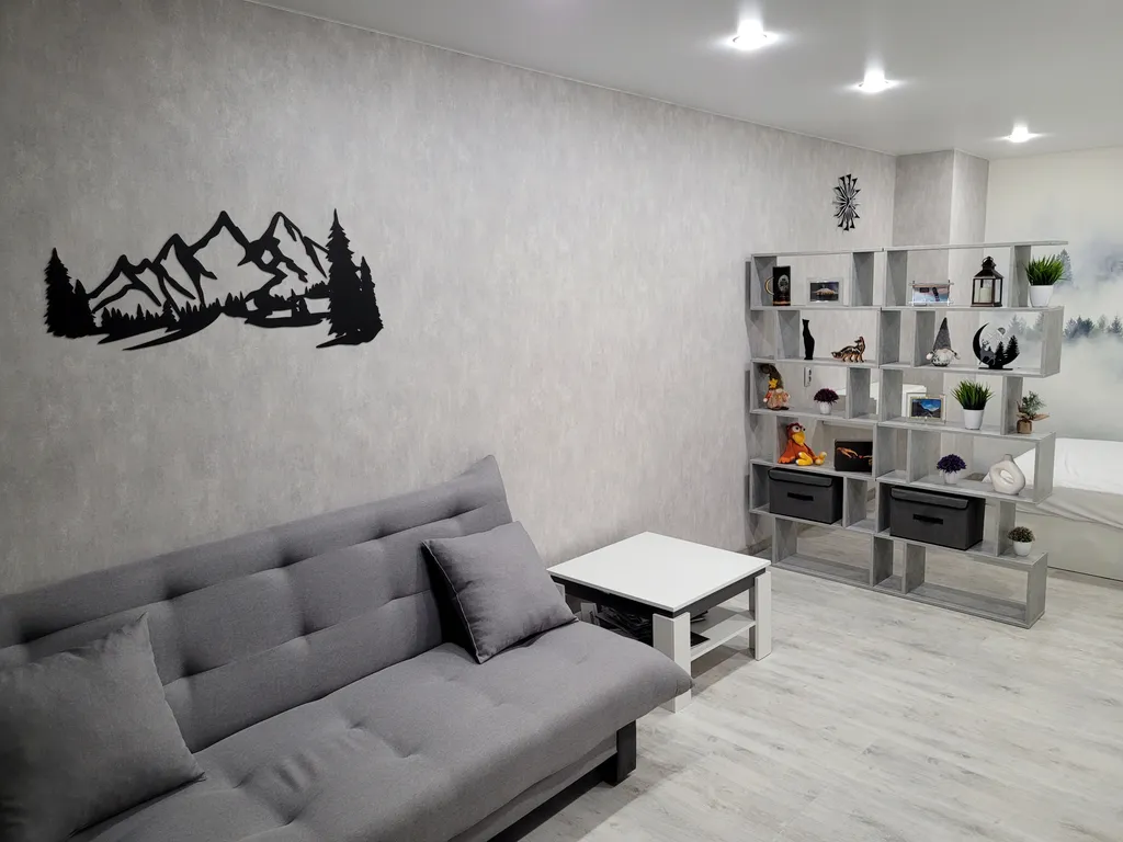 1-комнатная квартира с панорамным видом на горы