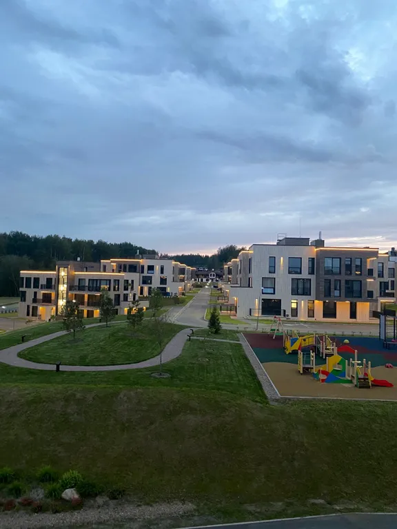 Охта-парк Гранд апарт с двумя спальнями